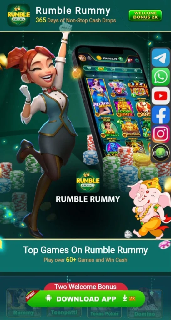 Rumble Rummy Download Yono App – Get Bonus and Play Online