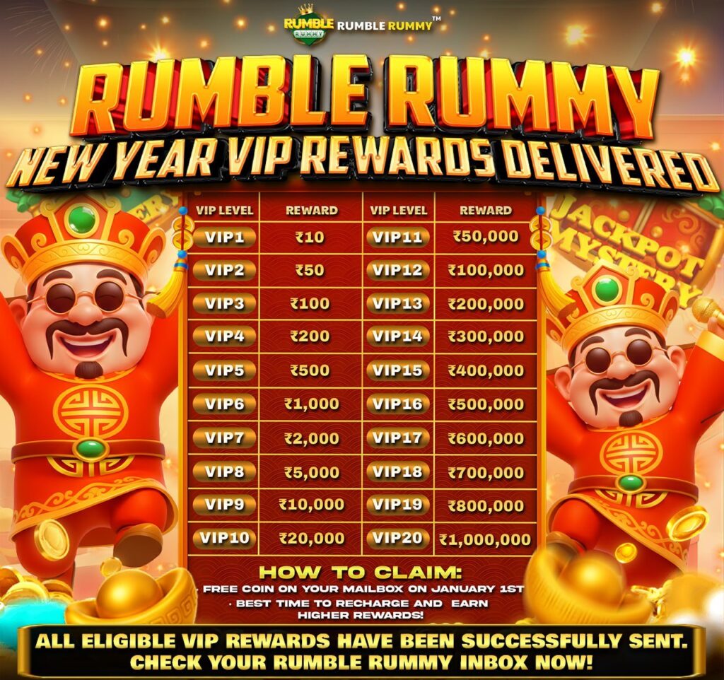 Rumble Rummy Promo Code – Get ₹101 Bonus & Daily Cash Rewards